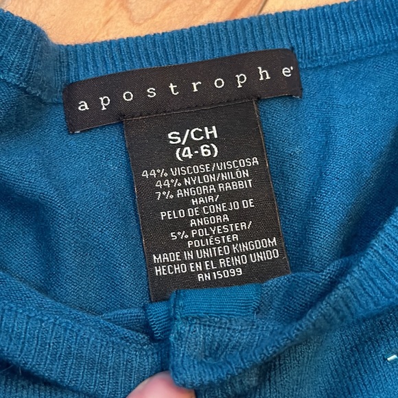 Apostrophe Beaded Cardigan - Picture 6 of 10